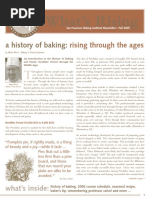 A History of Baking - Rising Through The Ages