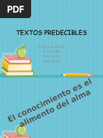 TEXTOS PREDECIBLES Mara