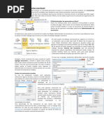 Evaluando Escenarios y Solver Con Excel