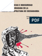 Violencia e Inseguridad Ciudadana en La Región Metropolitana de Cochabamba