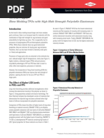 White Paper - Blow Molding TPOs With High Melt Strength Polyolefin Elastomers