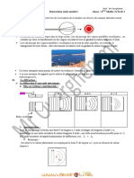 Cours - Physique Interaction Onde-Matière - Bac Mathématiques & Tech (2011-2012) MR Ouerghemmi