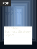 Tata Steel Business Strategy Report