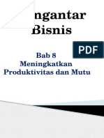 Meningkatkan Produktivitas Dan Mutu