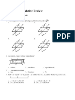 Cumulative Review Units 1-3