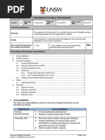 Accounts Payable Procedure