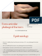 Extra-Articular Phalangeal Fractures