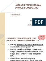 M15.Maintenance Scheduling - Case Study