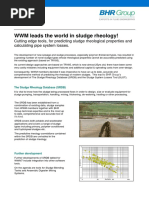 Sludge Rheology Design Tools