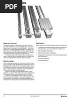 Speed and Accuracy Applications: Linear Drive Units