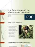 Goal 2-The Education and The Environment Initiative