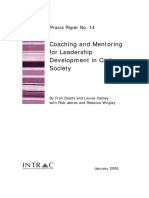 Coaching and Mentoring For Leadership Development PDF