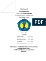 Makalah Hukum Archimides