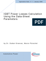 IGBT Power Losses Calculation Using The Data-Sheet Parameters