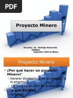 Introduccion Proyecto Minero