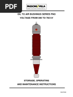 HV Bushing Pno 300-765kv Manual Is2470gb-E