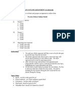 Debate Outline Assignment