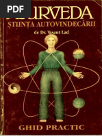 Vasant Lad Ayurveda Stiinta Autovindecarii