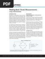 Making Basic Strain Measurements: Using 24-Bit Hardware