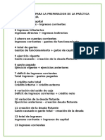 Formulario para La Preparacion de La Práctica Presupuestaria