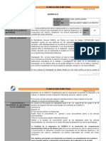 Planeación Semestral - Química II