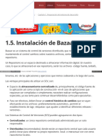 1.5. Instalación de Bazaar