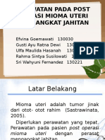 Perawatan Pada Post Operasi Mioma Uteri