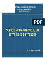 Soluciones de Estabilidad de Taludes PDF