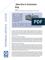 The New Era in Corrosion Testing