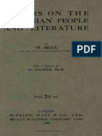 Papers On The Romanian People