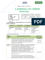 Escribo Palabras Con Silabas Inversas