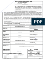 GIS - Non-Stock SEC Form