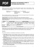 Polymers N Pollution