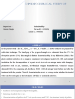 Structural and Photochemical Study of TIO Doped Bi O