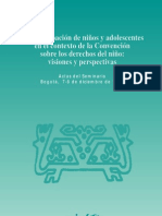 La Participación de Los Niños y Adolescentes