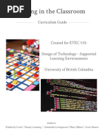 Coding in The Classroom Currirulum Guide