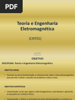 CNT01 - Teoria Da Engenharia Eletromagnetica 20160806