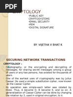 Securing Network Transactions - Pptx/vijetha Bhat