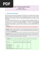 Functions and Graphs