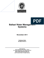 NI 538 - Ballast Water Management Systems 2011