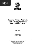 NI 539 - Spectral Fatigue Analysis Methodology For Ships and Offshore Units - 2008 - 07