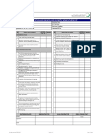 Excavation and Backfilling in Earth Works Checklist