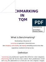 Benchmarking - TQM