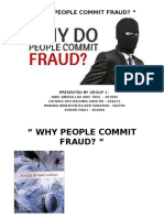 Why People Commit Fraud