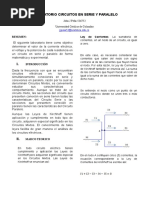 Laboratorio Circuito en Paralelo