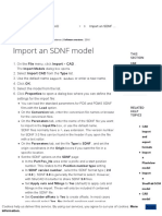 Import An SDNF Model - Tekla User Assistance