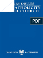 Avery Dulles S.J.-the Catholicity of The Church (1987)