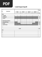 H. Jadwal Penugasan Tenaga Ahli