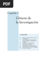 Génesis de La Investigación 1 de 5