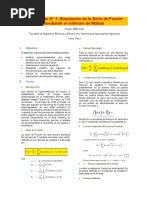 Simulacion de Serie de Fourier en Matlab